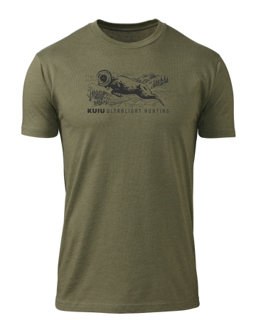 KUIU Ram T-Shirt | Military Green