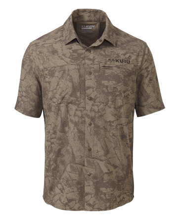 Mesa Vented SS Snap Shirt Gritstone | Silt Gritstone