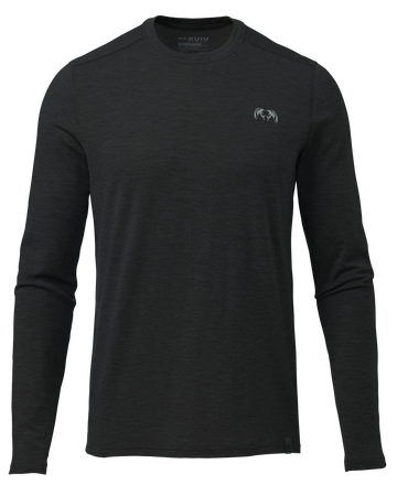 ULTRA Merino 120 LT LS Crew-T | Black
