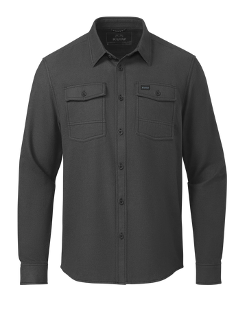 Field Flannel Shirt | Asphalt
