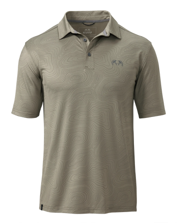 KUIU Performance Polo | Woodsmoke Topo